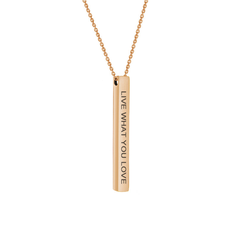 Live What You Love Necklace