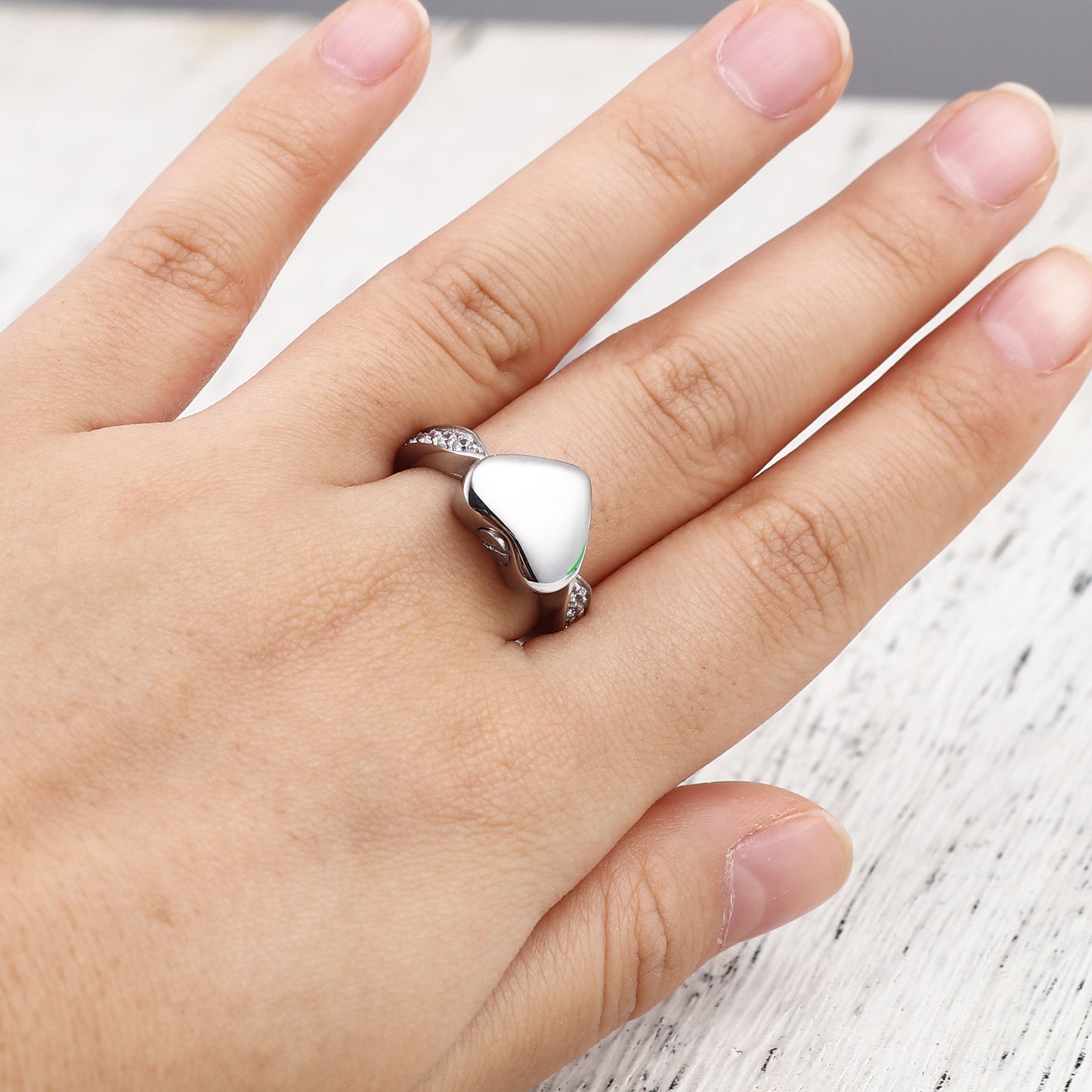 Heart Ring Memorial Ring