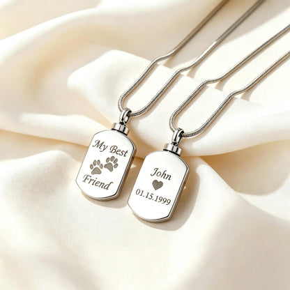 My Best Friend Pet Memorial Dog Tag