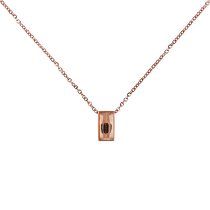 Crystal Cube Memorial Ashes Holder Necklace