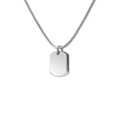 Stainless Steel Memorial Dog Tag