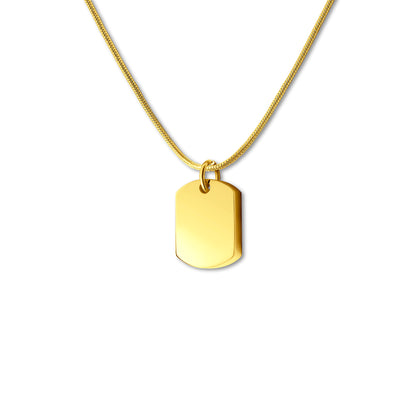 Stainless Steel Memorial Dog Tag