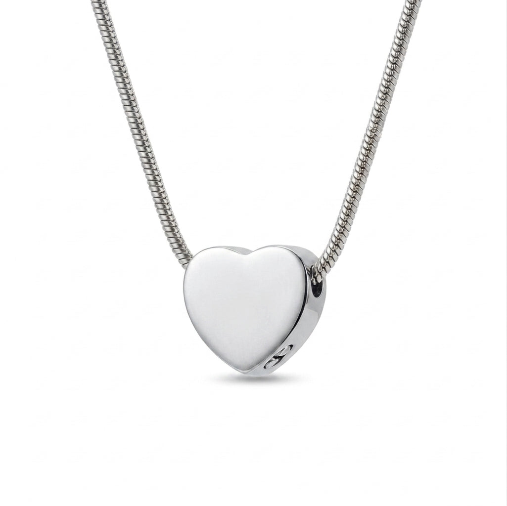 Mini Heart Memorial Necklace