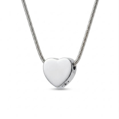 Mini Heart Memorial Necklace