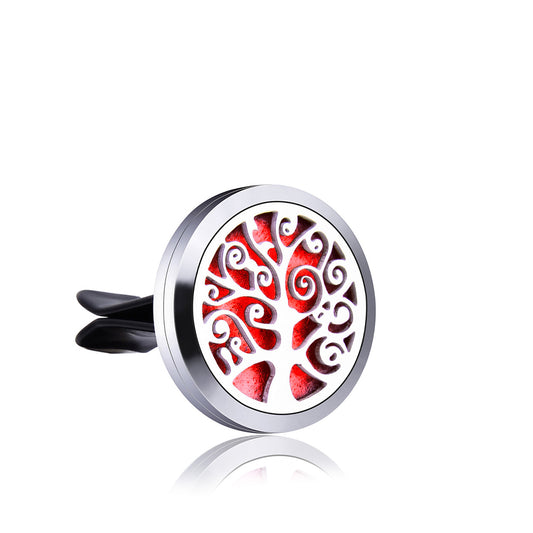 Swirl Tree of Life Essential Oil Diffuser Car Clip