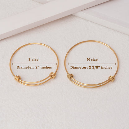 Custom Pet Portrait Charm Adjustable Bracelet