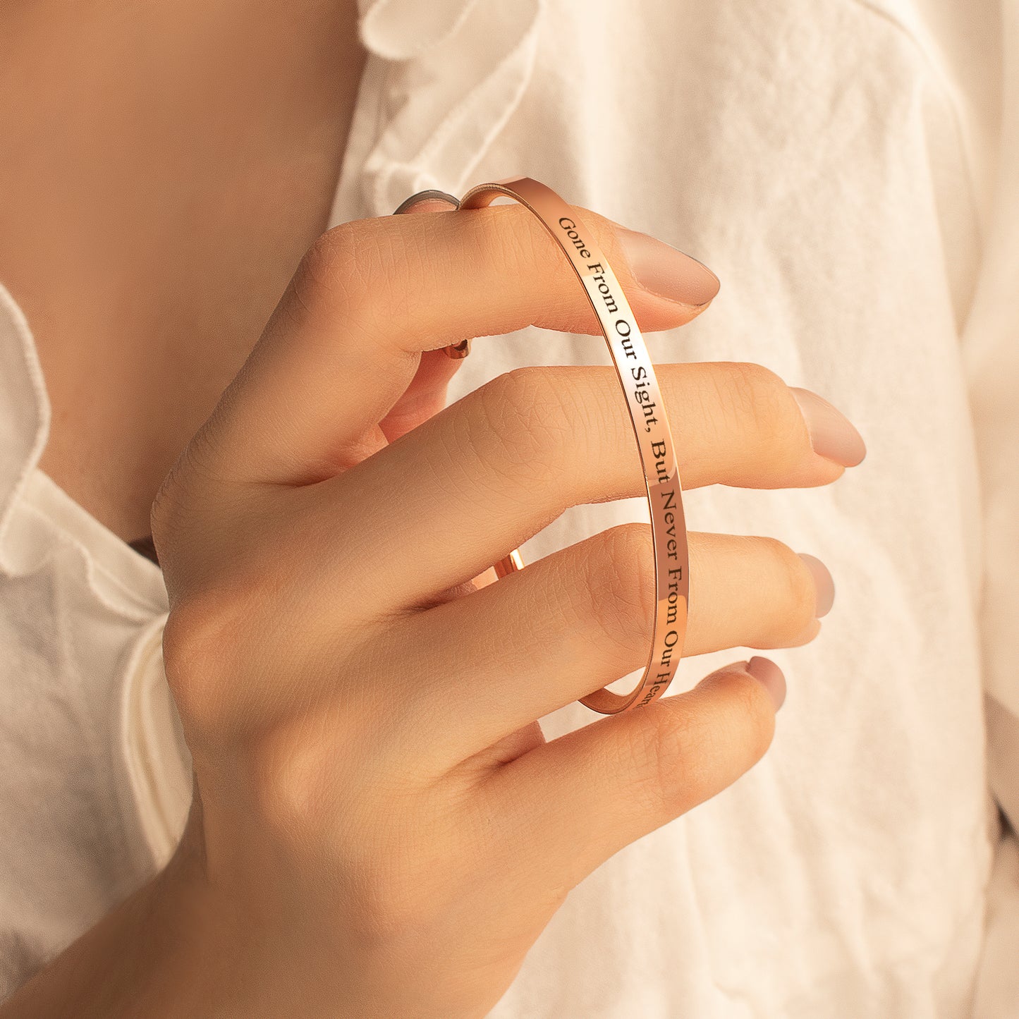 Custom Memorial Cuff Bangle