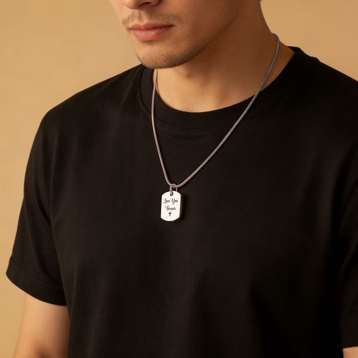 Stainless Steel Memorial Dog Tag