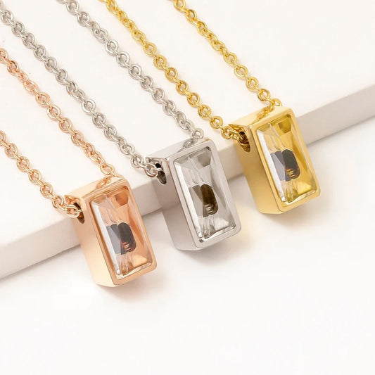 See You Cube Memorial Necklace