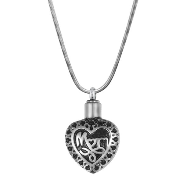 B86286 Dear Mom Heart Memorial Necklace 1