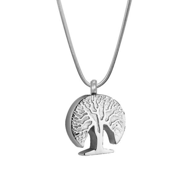 B90865 3D Tree of Life Memorial Necklace 1