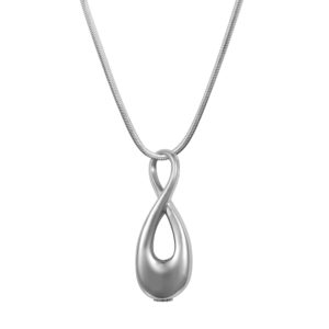 B93646 Infinity Teardrop Memorial Necklace 1