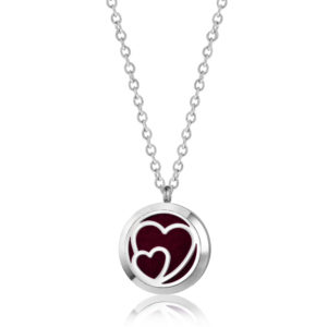 B102401 Loving Heart Essential Oil Necklace 1