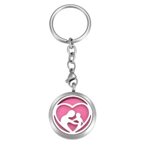 B102402-2 Mommy and Me Essential Oil Key Chain 1