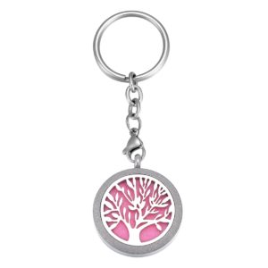 B102407-2 Shimmer Angelic Wings Essential Oil Key Chain 1