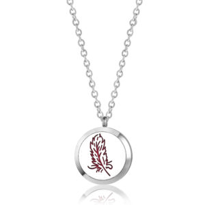 B111410 Quill Pen Essential Oil Necklace 1